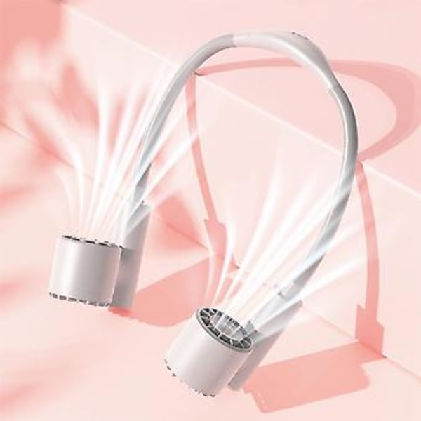 Kannettava kaulatuuletin, johdoton, USB-ladattava, hiljainen, mini urheilukaulatuuletin ulkokäyttöön Ilador I