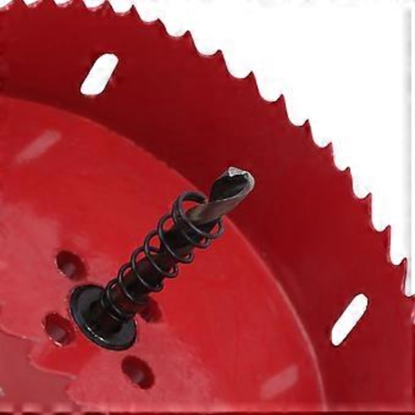 2 Sæt Bi-metal Hulsav Skæresæt til Aluminiumsplade PVC Jernplade Hulåbner 120165mm(95mm )