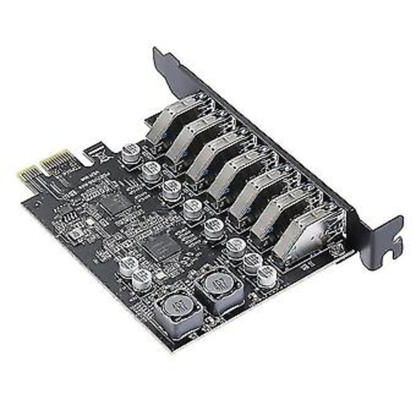Usb3.2 Front Gen1 Pci Express Adapterkort 7 Porte Usb 3.0 Hub