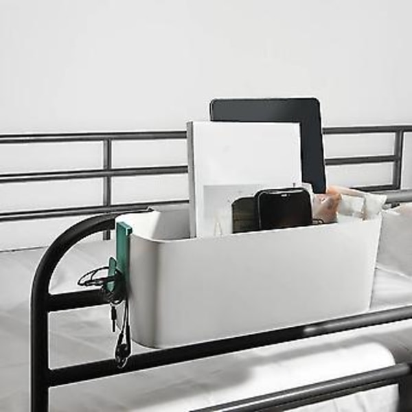 Sengehylde med lommer Stora H til Stora fjernbetjeninger Cellph opladning Sengebad