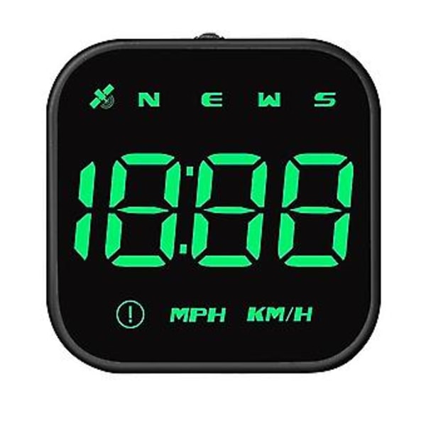 Hud Bil Hastighetsmätare Tidtabell Hastighetslarm Gps Head-up Display Auto Elektroniska Tillbehör Passar Alla