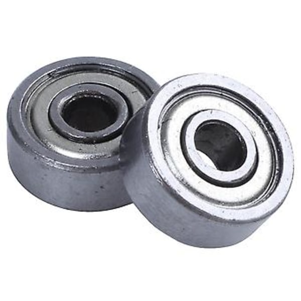 20 st 624zz 4mm X 13mm X 5mm Stål Ed Radial Kullager Djup Spår Kullager