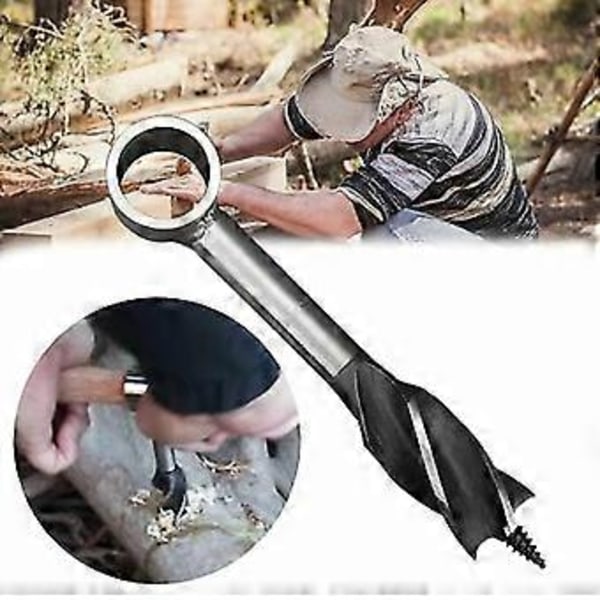 Snickares Handborr Utomhus Handgjord Multipurpose Borr Handvridborr Multi-Purpose Handborr