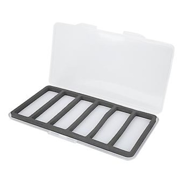 Fiskekrok Låda med Skum, ABS Magnetisk Flugfiske Förvaringslåda Magnetisk Fiskekrok Förvaringslåda Nästa Generations Design