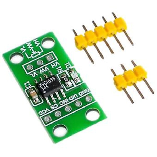 X9c103s Digital Potentiometer Modul 100k 100:e Digital Potentiometer Krets