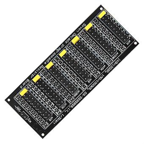 1R ‑ 9999999R Programmerbart Resistor Board Steg 1R 1% 1 /2W Resistor Board