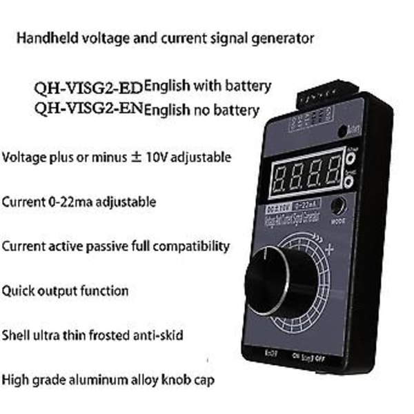 4-20ma Strøm Volta Signal Generator, Simulator Til Plc Og Panel Fejlfinding, Fr