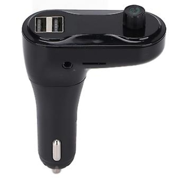 C5 Trådløs Bil Musikkspiller Bluetooth Bil FM-sender med Håndfri Samtale og LCD-skjerm DC 12V‑24V