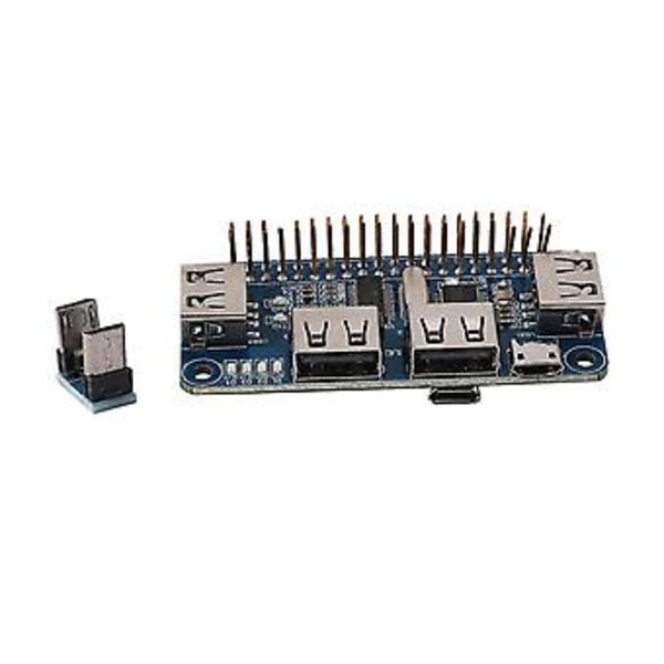 4 Portin USB-keskitinhattu 3 / 2 / W -laajennuskortille USB - UART-sarjaliikenteen virheenkorjaukseen Yhteensopiva