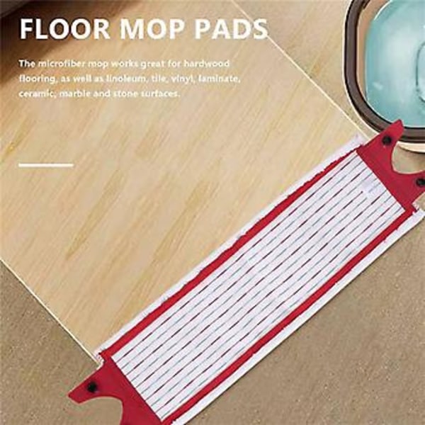 3 st Ersättningsmoppdynor i mikrofiber Golvmoppdukar Rengöringsduk Moppduk För Ultt Xl Mopp