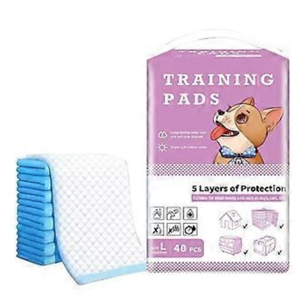 Kanin, Husdjurstoalett/Potträning Pads, Absorberande Engångsblöja för Igelkott L