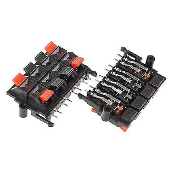 2st 64x40x20mm 8 Positioner Tryck-In Last Ser Terminaler