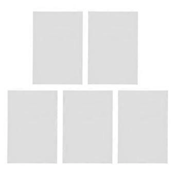 5 STK Lyshærdende Slipfilm SLA DLP 3D Printer Fotosensitiv Resin FEP Film Udskiftning
