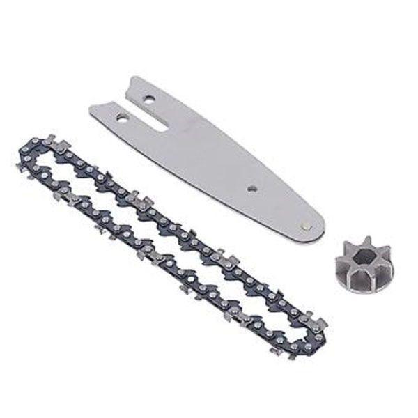 Moottorisahan ketjupyörä, 129 mm moottorisahan ohjainlevy tuuman moottorisahan ohjainlevy moottorisahan ketju pidennetty kestävyys