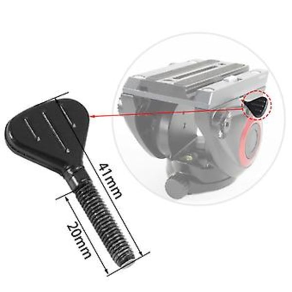 2x Snabbkopplingsplatta Låsskruv Lämplig För Manfrotto Mvh500ah
