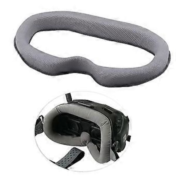 Mykt hudvennlig stoffskum polstringstilbehør for Dji Fpv-briller, lett å bytte ut - blågrå