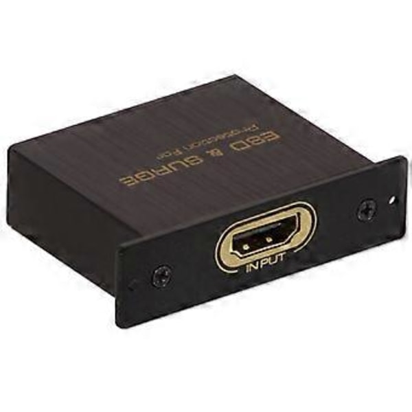 Mini HD Overspændingsbeskytter til ESD Lyn Overspændingsbeskyttelse HDMI-kompatibel Konnektor Adapter Overspændingsbeskyttelse