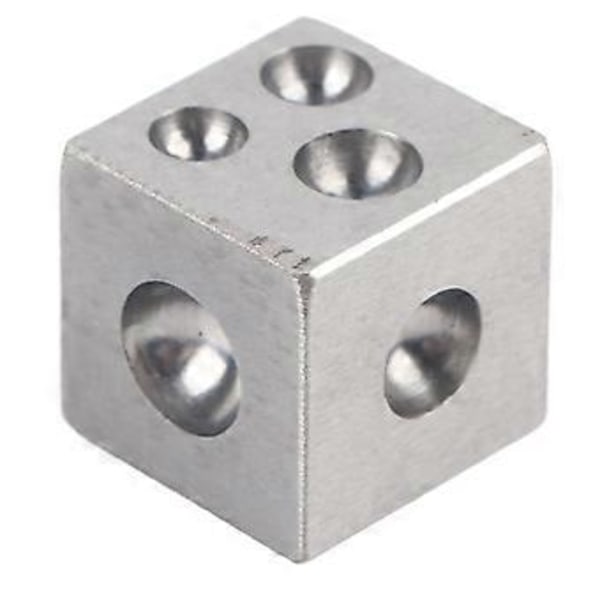 25x25mm Neliönmuotoinen Muotoilupalikka - Metallinmuokkaustyökalu Ammattimaiseen Korunvalmistukseen