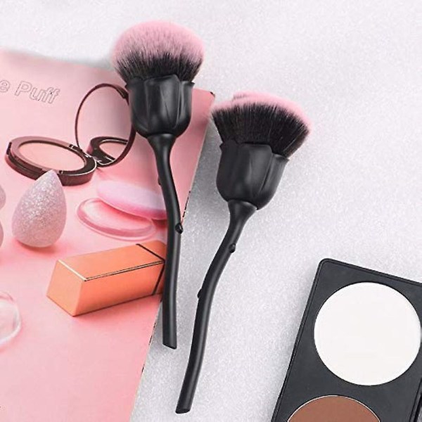 Rose Flower Kabuki Makeup Brush Set Pulverborste Blush Brush