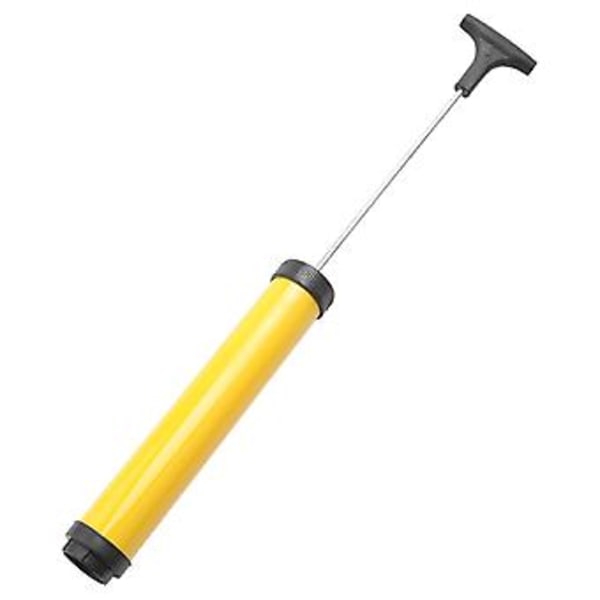 1x Mini Vakuum Opbevaringsposer Hjemmetilbehør Vakuum Håndpumpe (gul)
