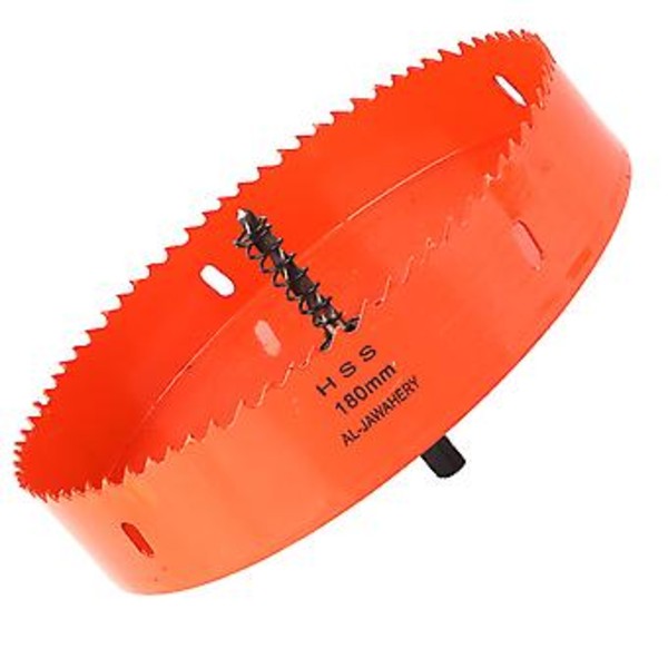 M42 Bi-metall Hålsåg Hålsågsklinga Skärande Borr för Metallplåt Trä Plast (180mm)