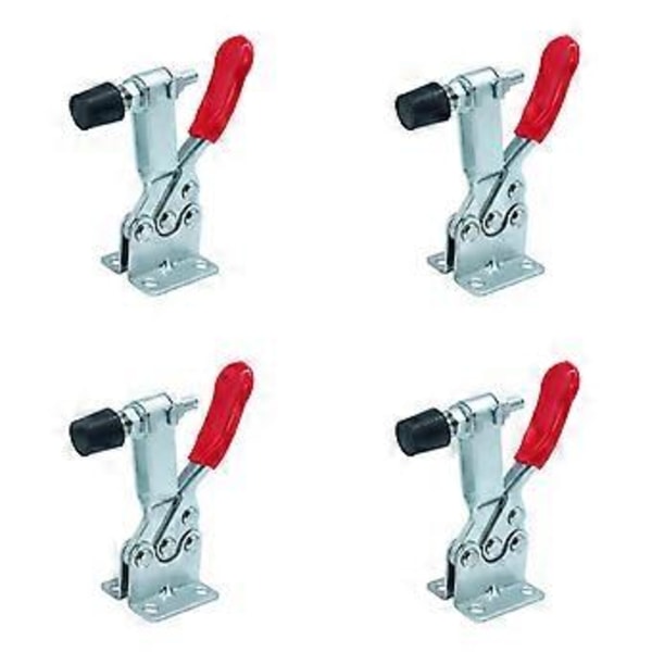 4-pack Vertikala Snabbkopplingsspännare 100 kg/220 lbs Kapacitet Handverktygsset