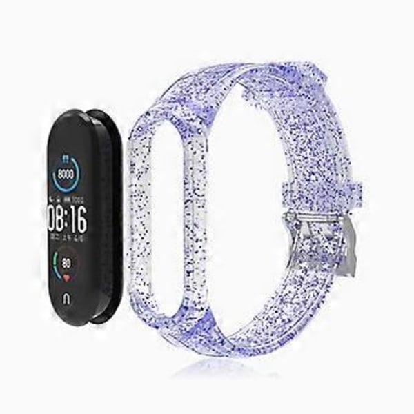 Silikon Armbåndsrem Erstatning Klokkebånd for Smart Band for Mi Band 3 4 5 6