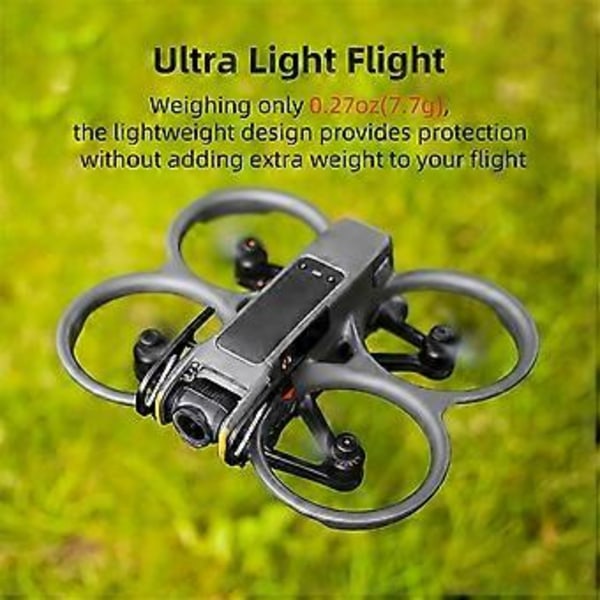 Til Avata 2 Gimbal Beskyttelsesbar Aluminium Legering Drone Gimbal Bumper Beskytter Gimbal Linse Bumper Tilbehør Rød