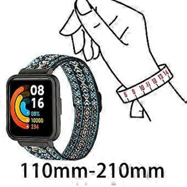 Nylon Klokkereimer Erstatningsarmbånd for Redmi Watch 2