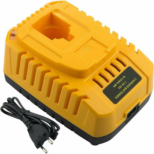 7,2V-18V DC9310 Lader for 7,2V-18V Ni-Cd & Ni-Mh Batteri kompatibel med DE9098 DE9094 DE9096 DE9039 DW9096 DW9095 DW9098 DE9503 DC9096