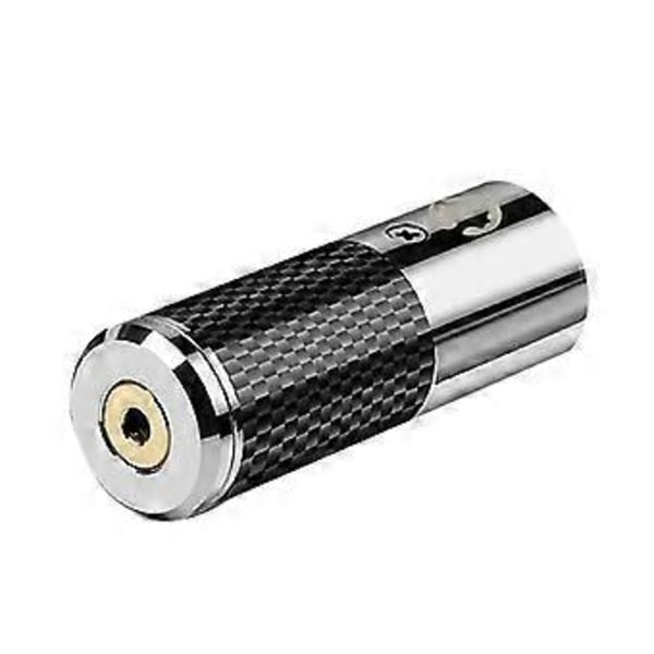 DAC-dekooderi 4-nastainen XLR-liitin 3,5 2,5 4,4 mm:n jakkiliittimeen Audioadapteri Uros Naaras Muunnin Hiilikuitukuori 3,5 mm