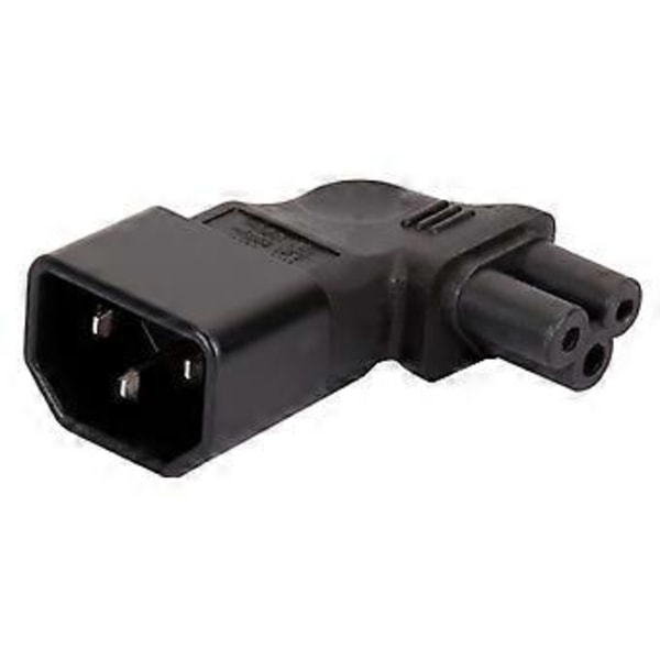 3-polet Konverteringsstik IEC320 C14 til IEC320 C13/C7/C5 Konnektor Strømadapter