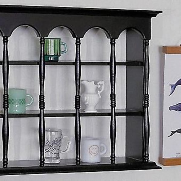 1/6 Kupinpidike Mukin Mini Nukkekodin Malli Huonekalut Keittiöhylly Koriste Ob11 Bjd Blythe Nuket, valkoinen