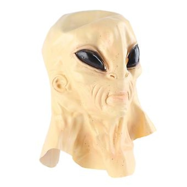 Halloween Alien Hode Ansiktsmaske for Voksne og Barn Realistisk Alien Ansiktsmaske Latex Full Hode Ansiktsmasker