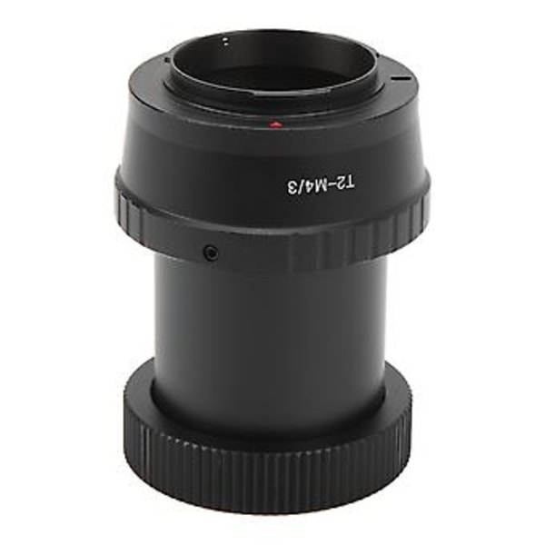 SCT T2 Adapter Aluminiumlegering Standard Størrelse Teleskop Kamera Adapter til M4/3 Bajonet