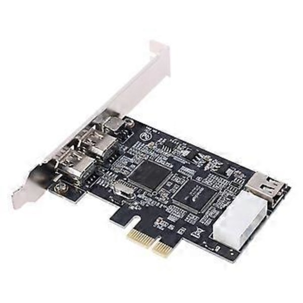 PCIe 3 Porte Firewire Kabel Udvidelseskort PCI for Express 1394B & 1394A TI XIO2213B Chipset Adapter til Desktop PC