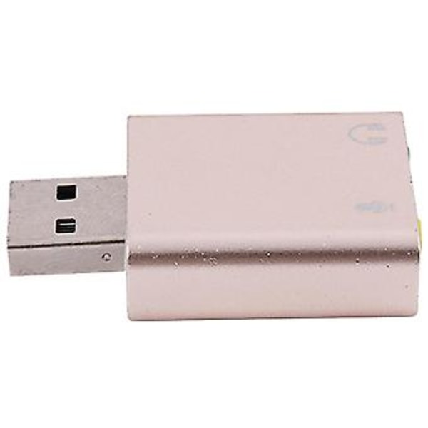 Usb Ljud 7.1 Extern Usb Till 3.5mm Ph Adapter O Mic Ljud För PC