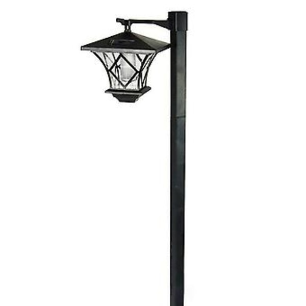 LED Solcell Ed En Lampstol Lyktstolpe