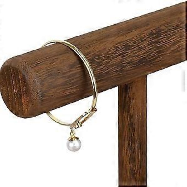 Klokkeholder Stativ Tre Klokke Display Tårn Smykkeorganisator for Armbånd og Halskjeder Klokkeholder Organisering, C