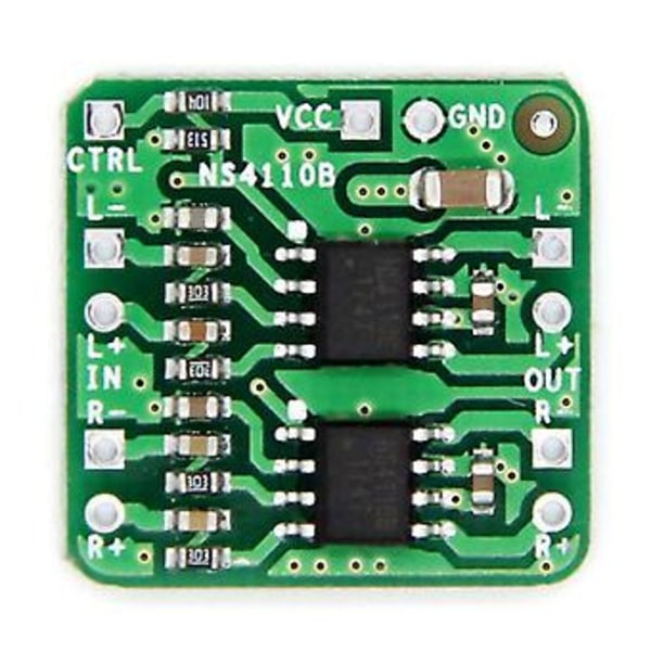 Differentialförstärkarbräda 2x18w Digital Klass D/ Ns4110b Spänning 6-14v Ljudförstärkare