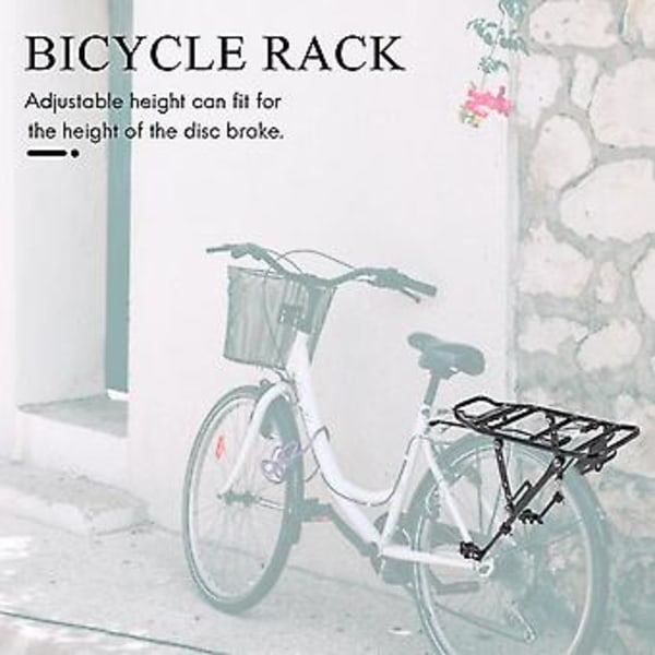 Cykkelholder Skivebremse Alloy Cykelholder Cykel Foldbare Cykler Bagagebærer