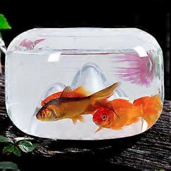 Fiskskål, Akvarium Dekor Ornament