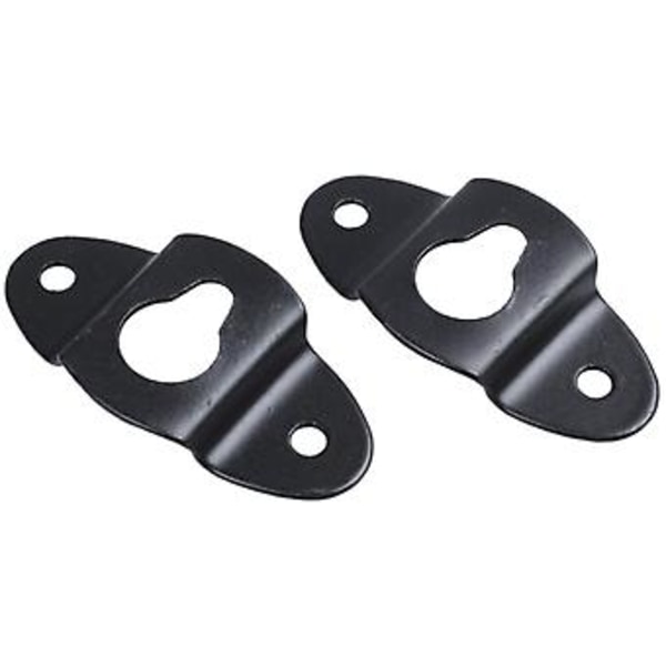 10 st O Seriemonterad Järn H Platt 4.8cm