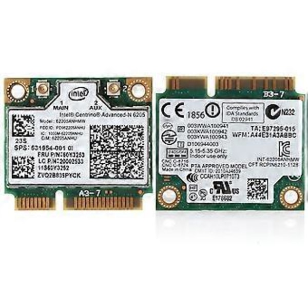 Uusi Intel Dual Band Wireless Wifi -kortti 300Mbps Nopea WI-FI Lenovo Thinkpad X230 T430 60Y3253 -malleille