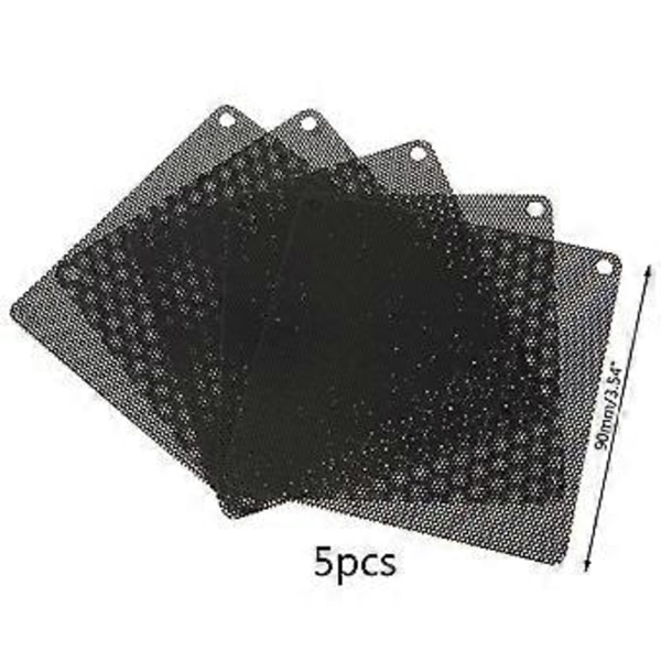 DIY Støvfilter for Datamaskin Kjølevifte PC Vifte Støvnett Chassis Kjøler Filter