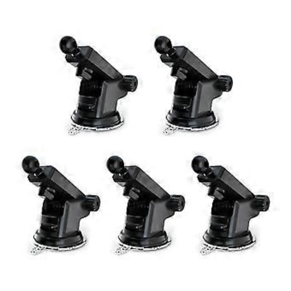5 stk. Bil Teleskopisk Lang Arm Stativ Kule Sugekopp Base Telefonholder for OBDPEAK T20 og T30 Bil DVR Kamera