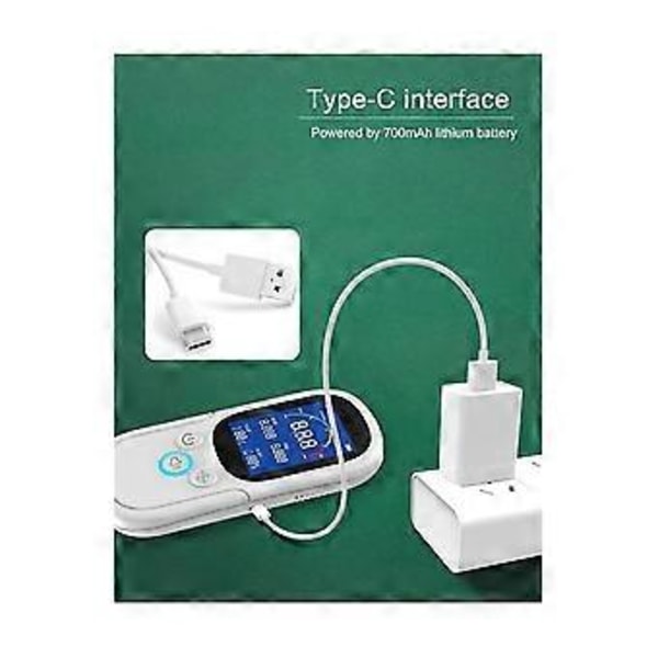 Jms12 Luftkvalitetsmätare Formaldehyd Tvoc Mätare Portabel Sensor Testare Temperatur Luftfuktighet Dete