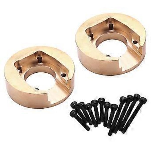 2 stk. 110G Messing Motvekt Balansevekt for CR3.4 KHAMBA CR1.8 Yucatan RC Crawler Bil Oppgraderingsdeler