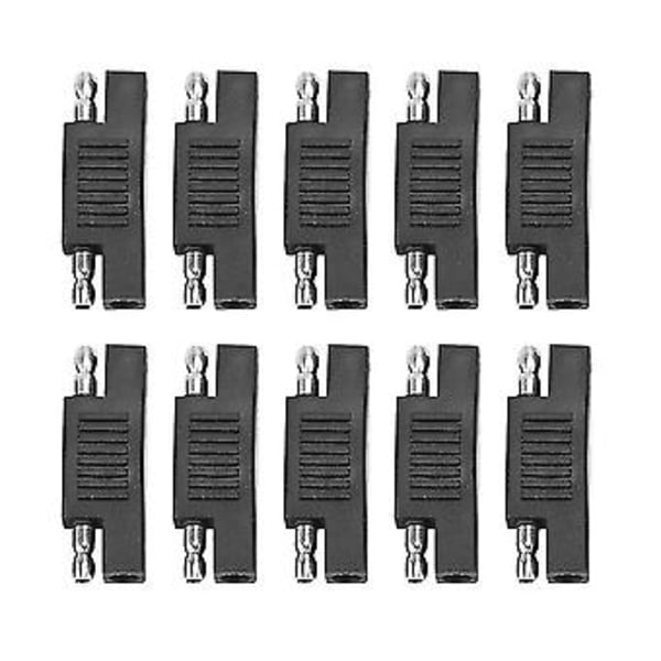 10 stk. 12/24v Solar Sae Polaritetsomvendt Adapter Konnektorer