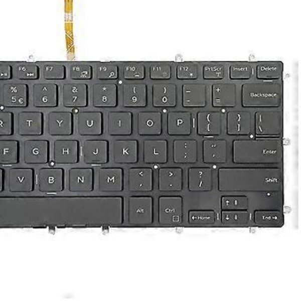 USB-tangentbord med spanska bokstäver/tecken - Fullstor Slim Desktop-design för DELL för Inspiron XPS 13 7000 7347 7348